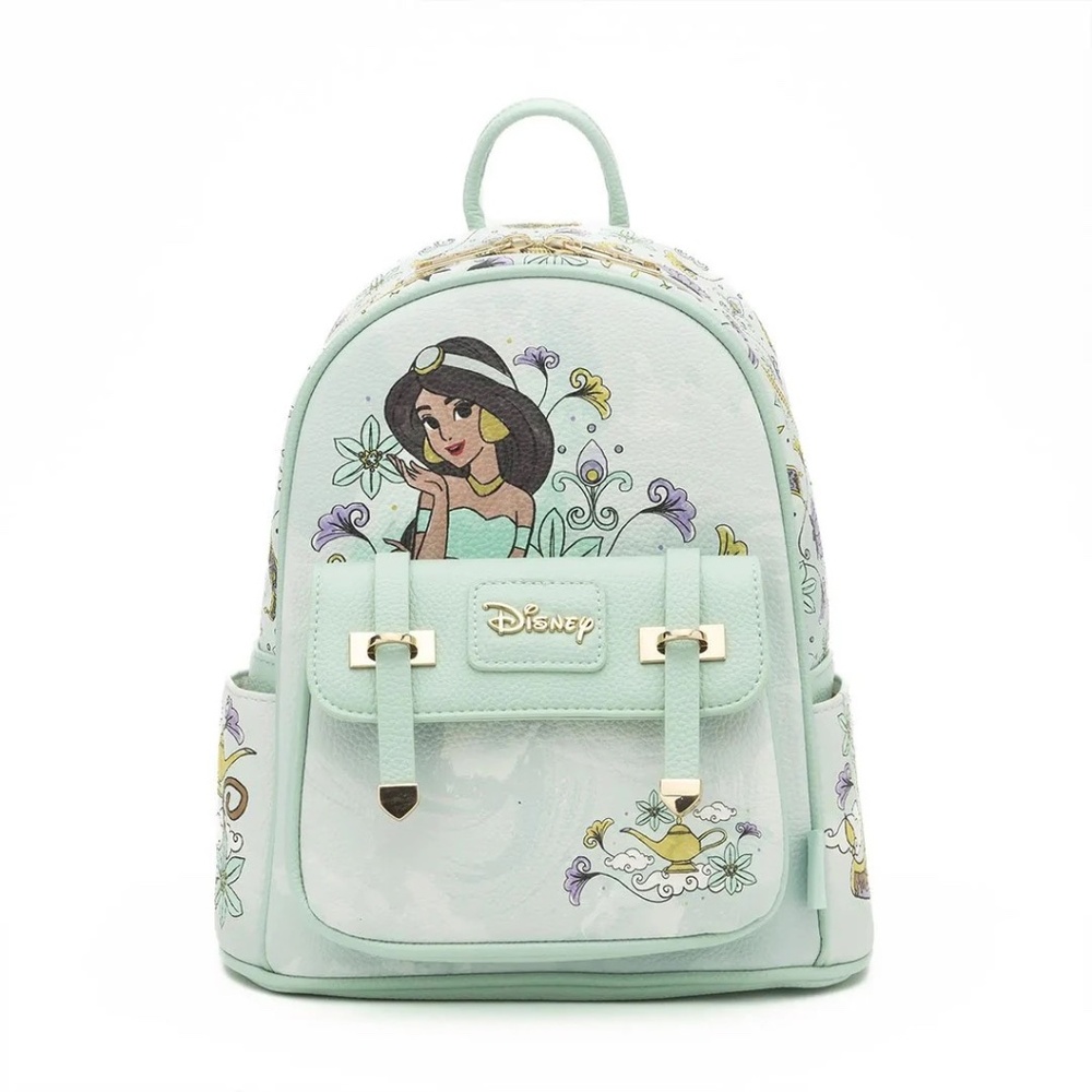 WondaPop x Disney’s Aladdin - Princess Jasmine- 11” Vegan Leather Mini Backpack